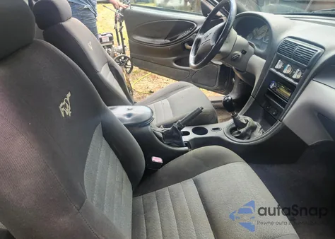 2002 Ford Mustang из США, поврежденный, VIN 1FAFP40412F170034